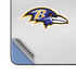 NFL Baltimore Ravens White Striped Galaxy Z Fold5 5G Skin